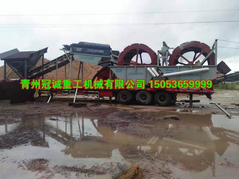 河南平頂山破碎洗沙機(jī)現(xiàn)場(chǎng)