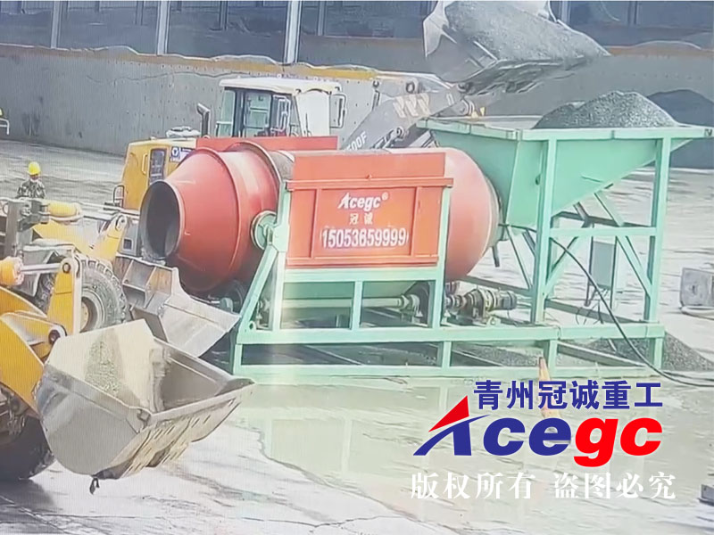 滾筒洗沙機(jī)在浙江現(xiàn)場(chǎng)