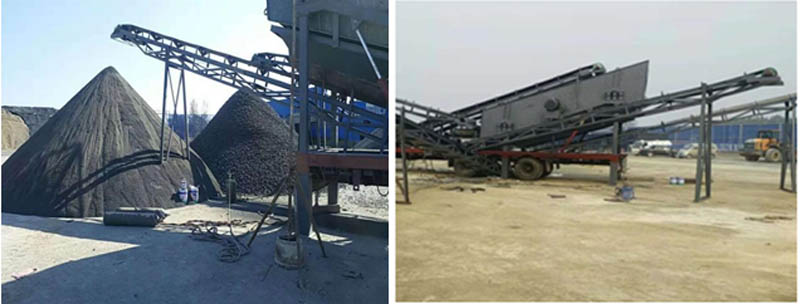 花崗巖移動式破碎站 花崗巖移動式破碎站